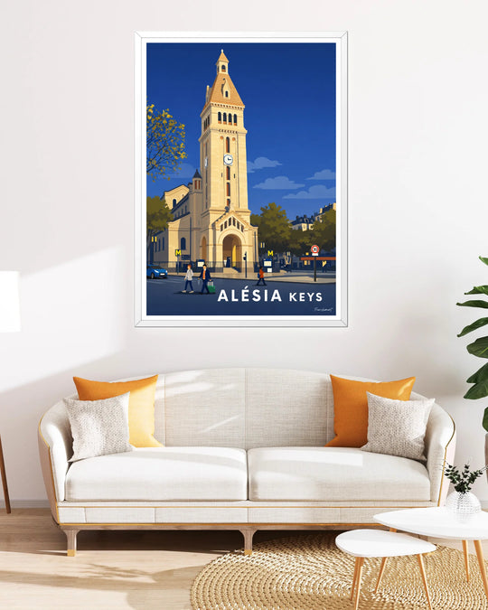 Affiche Paris - Alésia Keys