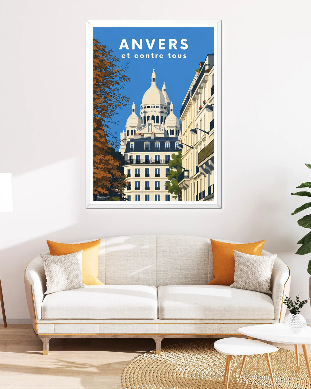 Affiche Paris - Anvers et contre tous