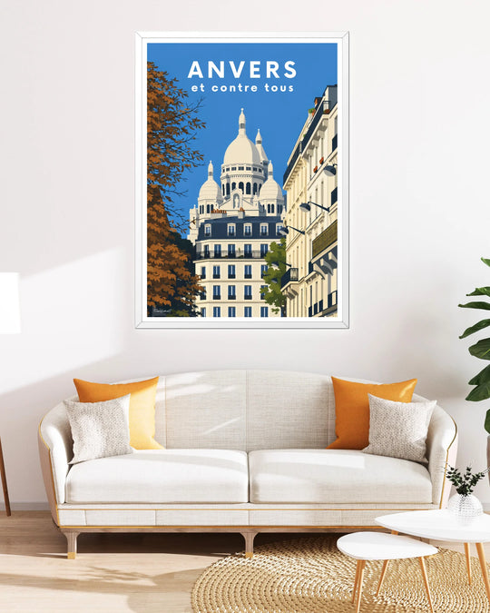 Affiche Paris - Anvers et contre tous