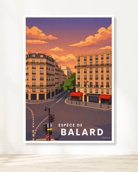Affiche Paris - Espèce de Balard