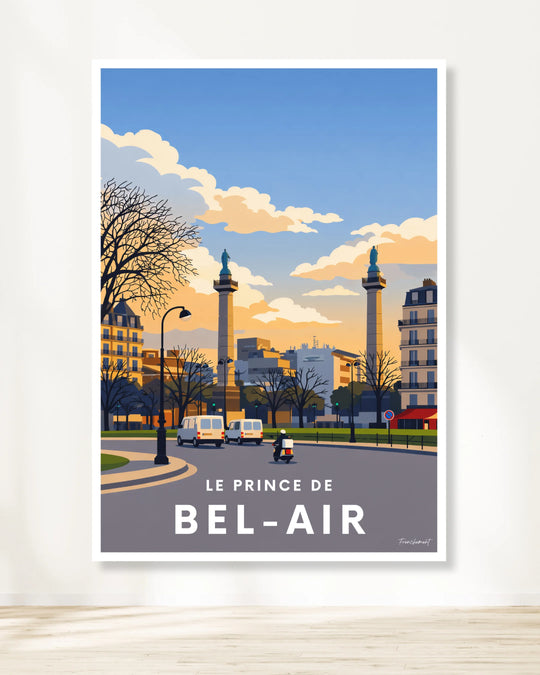 Affiche Paris - Le Prince de Bel-Air