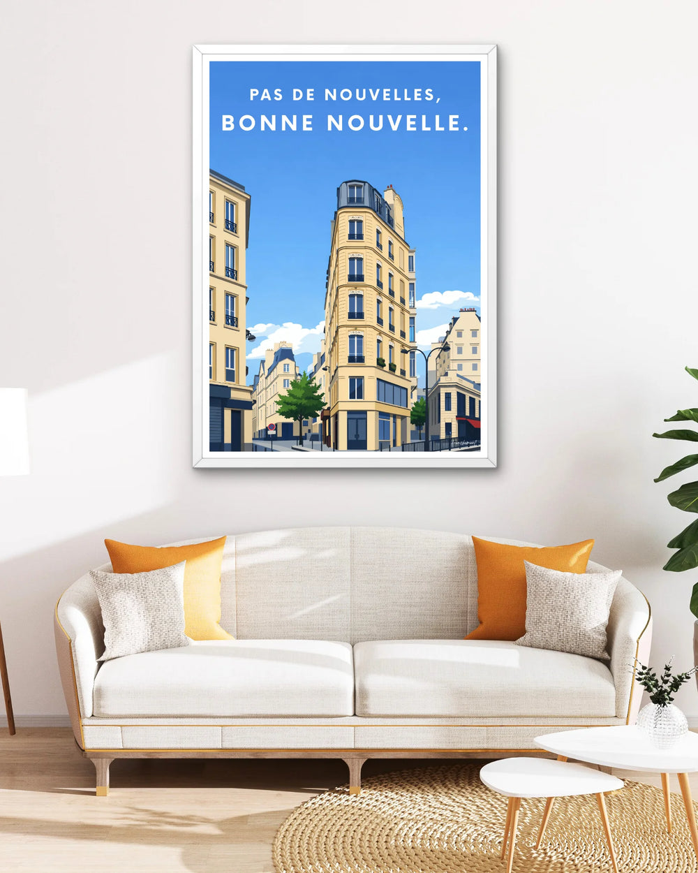 Affiche Paris - Pas de nouvelles, Bonne Nouvelle