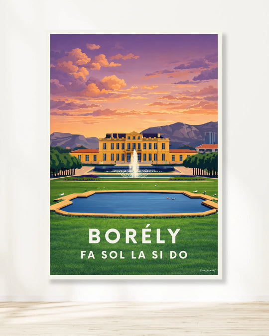 Affiche Marseille - Borély fa sol la si do