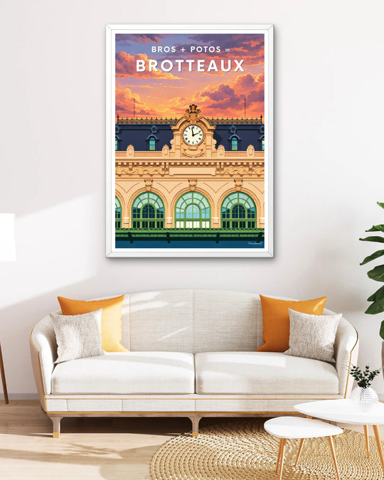 Affiche Lyon - Brotteaux