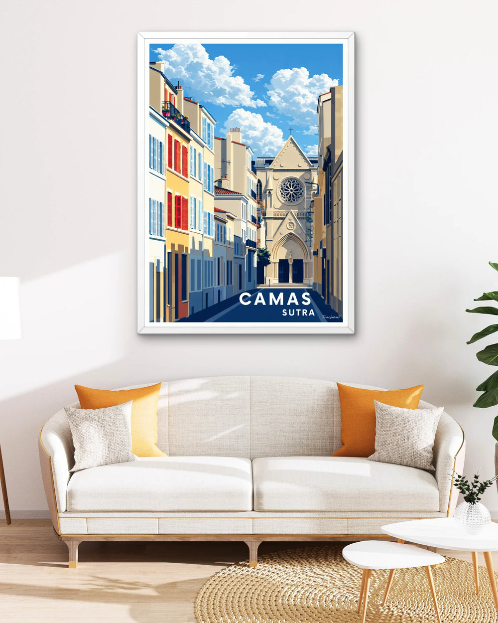 Affiche Marseille - Camas (sutra)