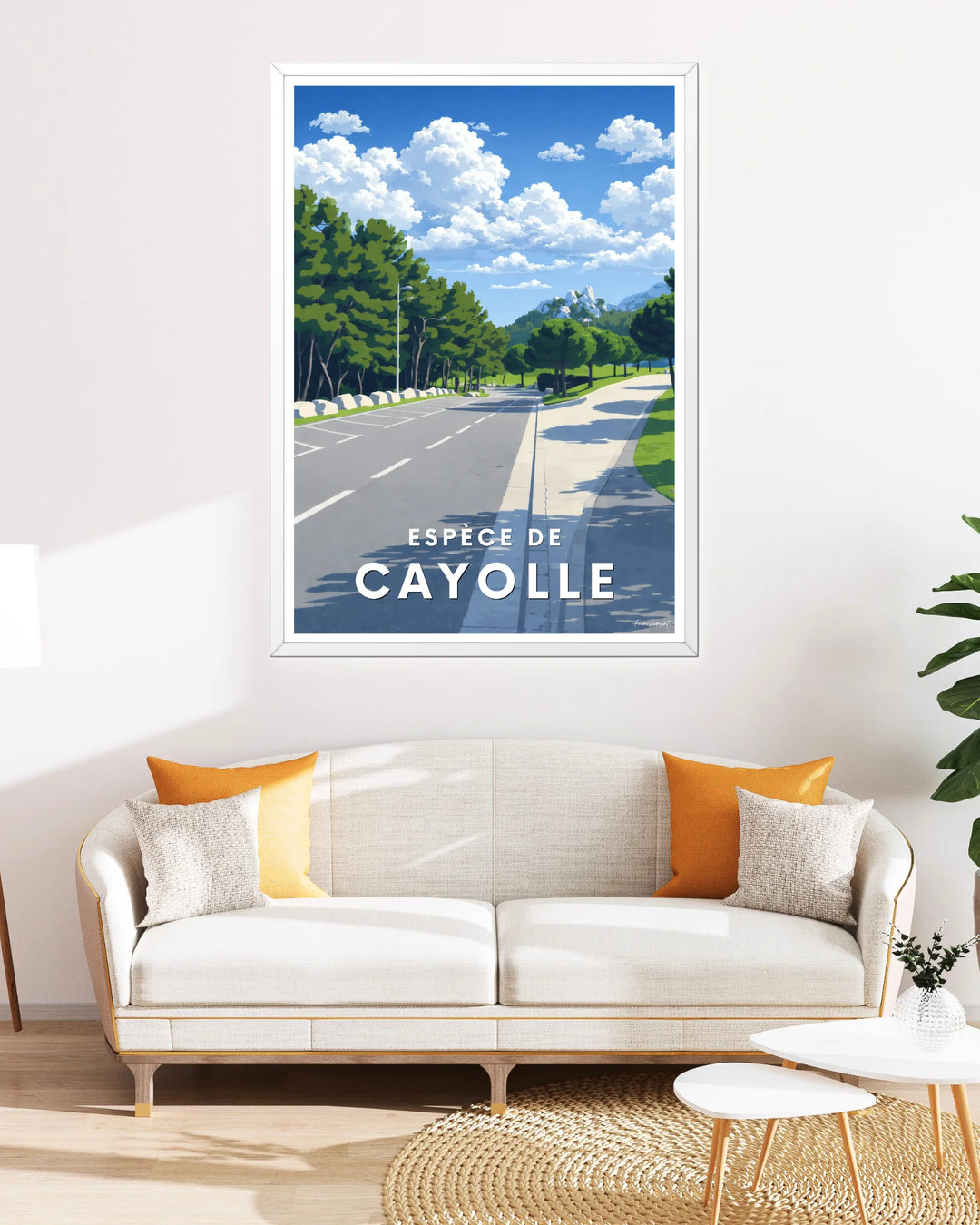 Affiche Marseille - Espèce de Cayolle