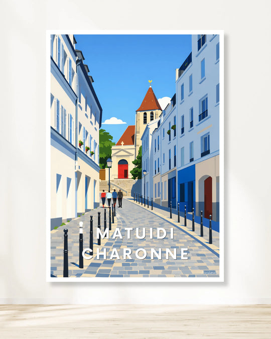 Affiche Paris - Matuidi Charonne