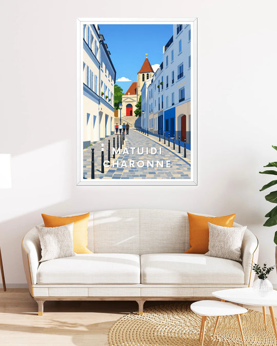 Affiche Paris - Matuidi Charonne