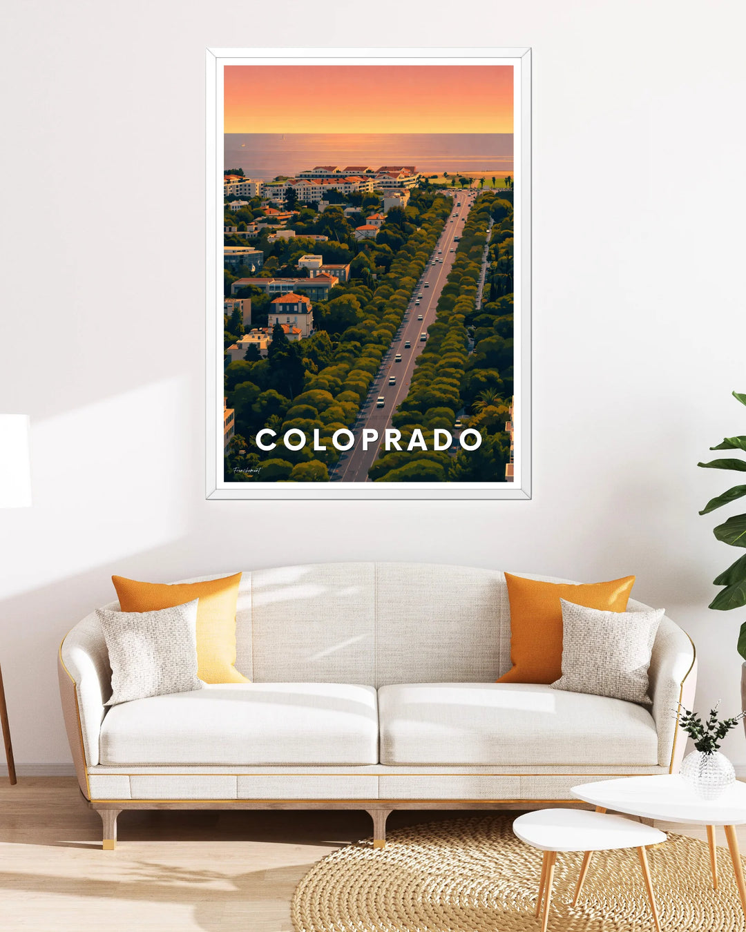 Affiche Marseille - Coloprado