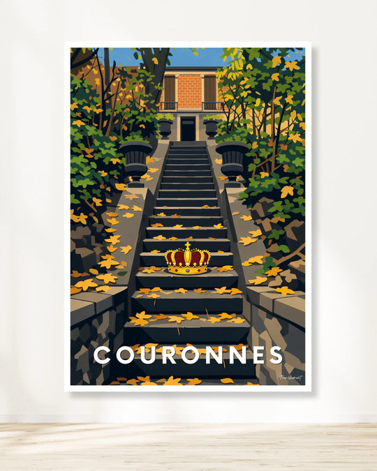Affiche Paris - Couronnes