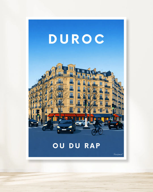 Affiche Paris - Duroc ou du rap