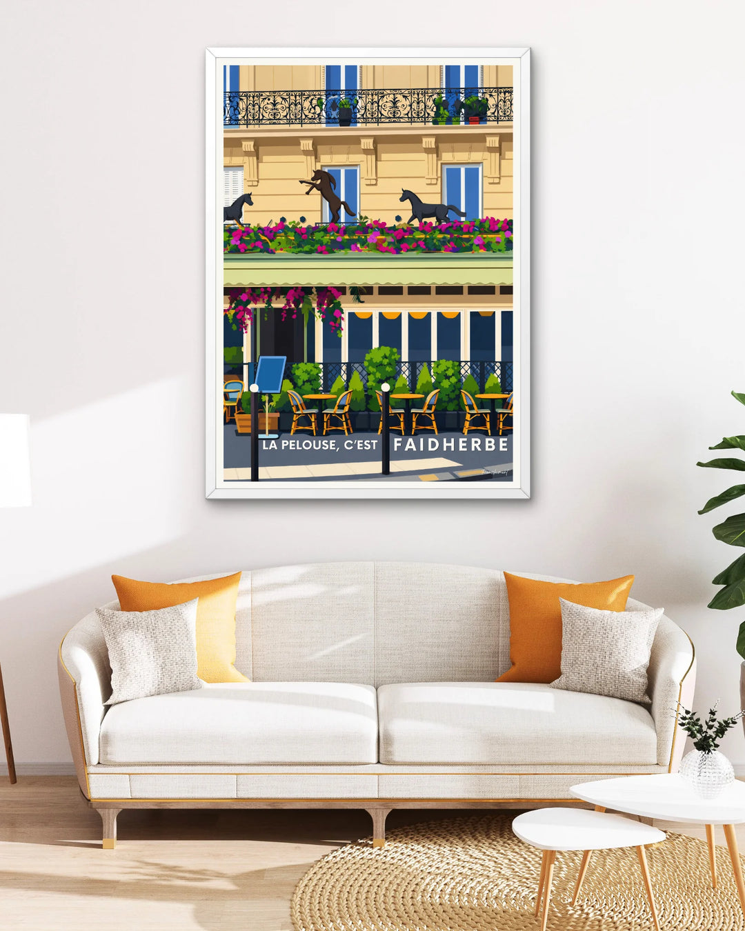 Affiche Paris - La pelouse, c'est Faidherbe