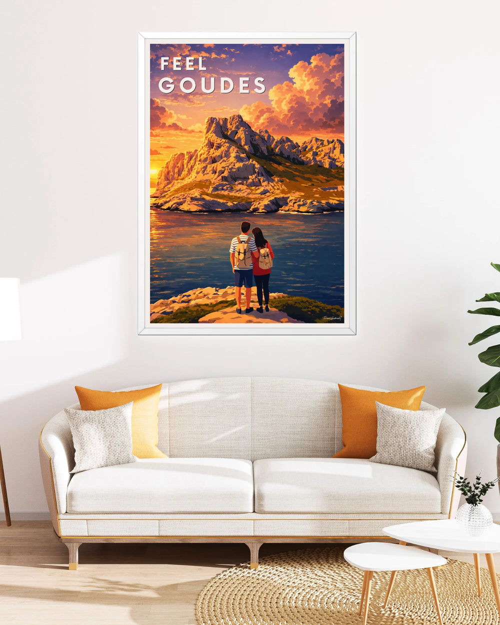 Affiche Marseille - Feel Goudes