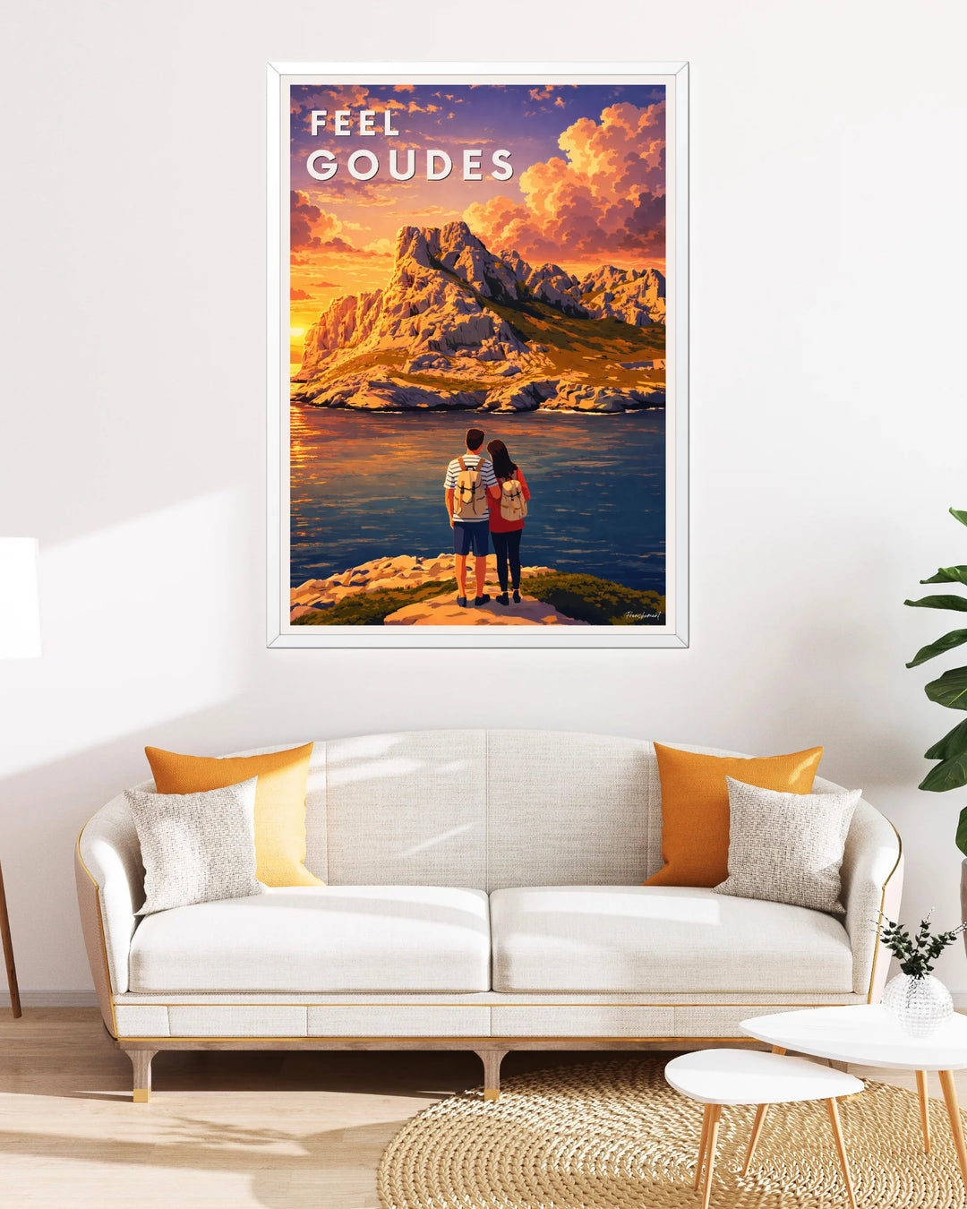 Affiche Marseille - Feel Goudes