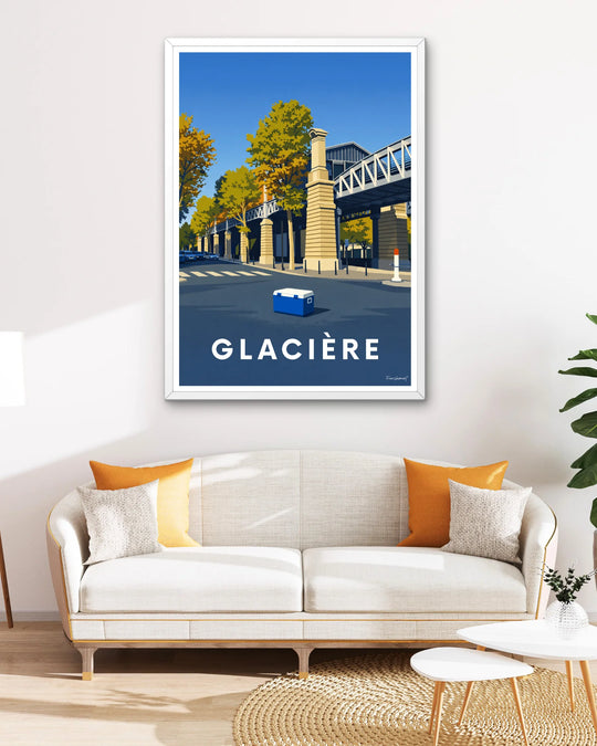 Affiche Paris - Glacière