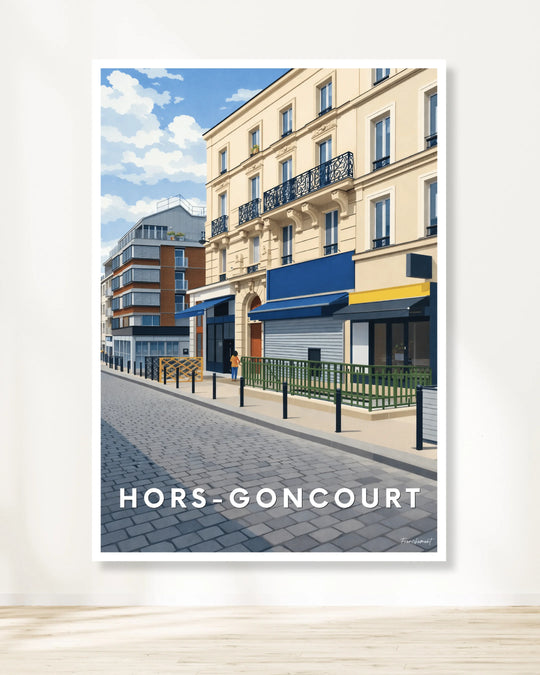 Affiche Paris - Hors-Goncourt