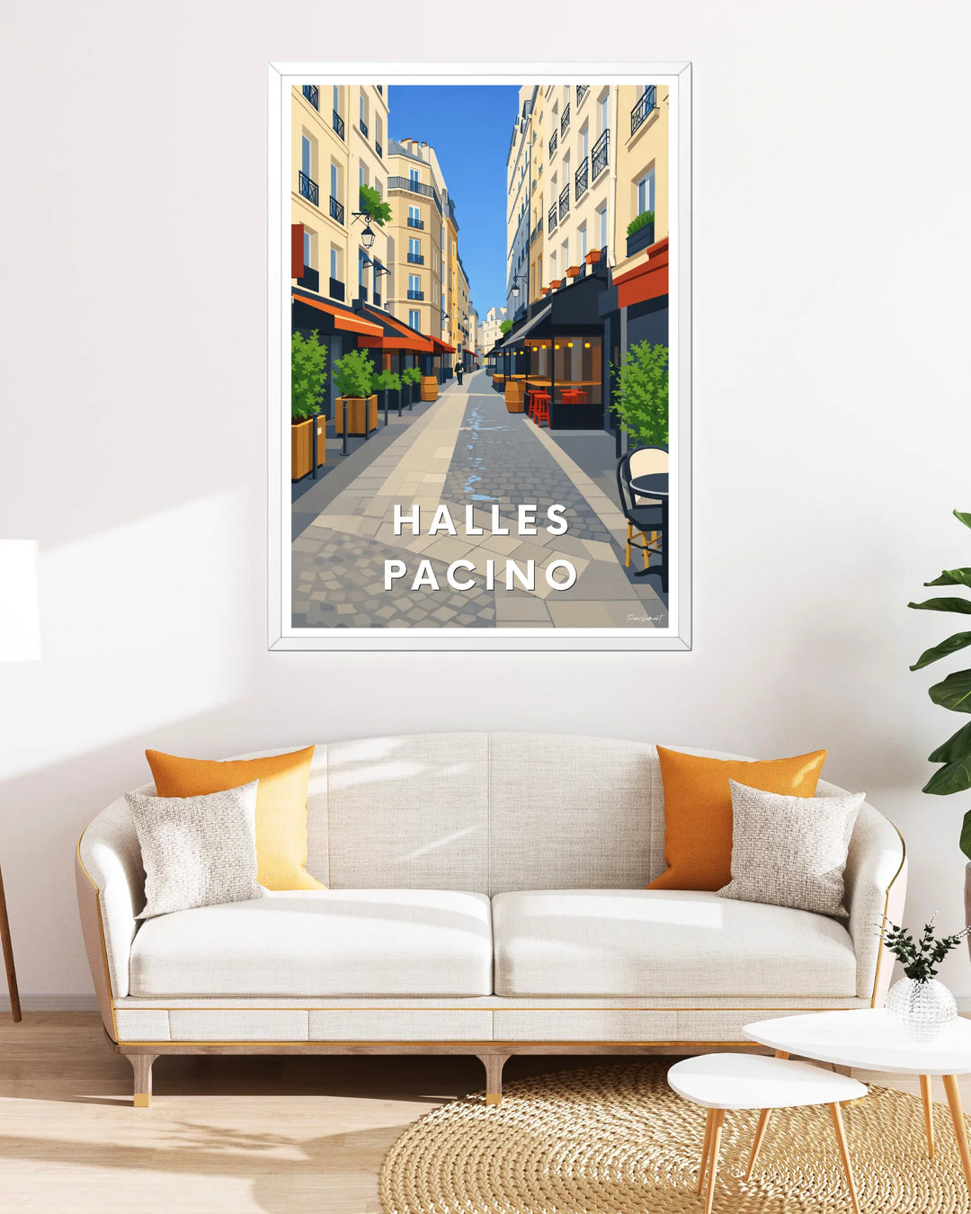 Affiche Paris - Halles Pacino