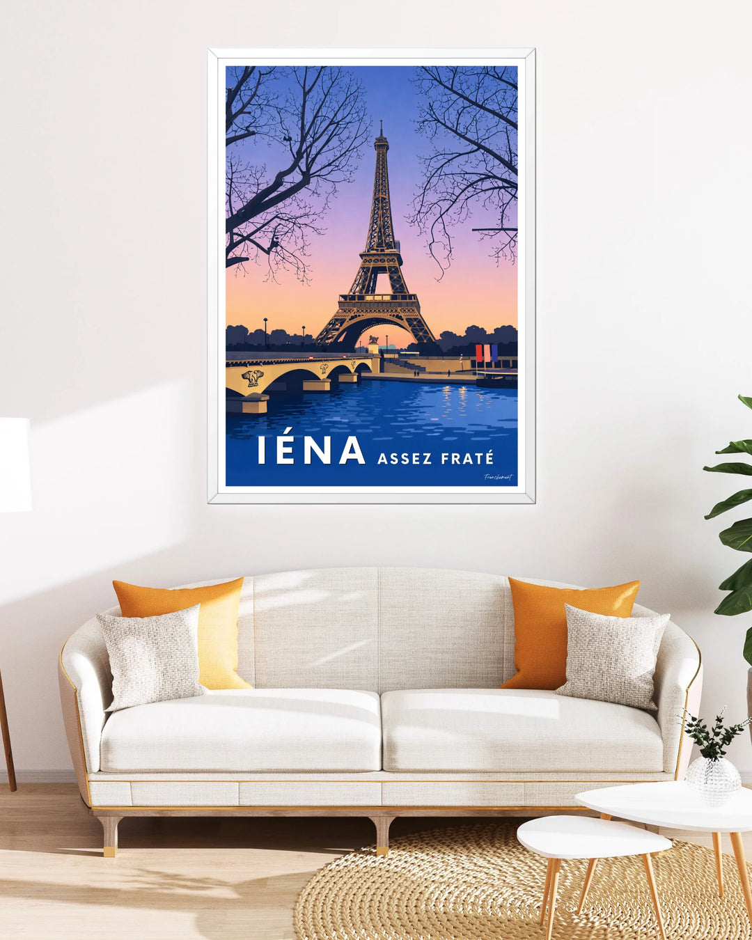 Affiche Paris - Iéna assez fraté