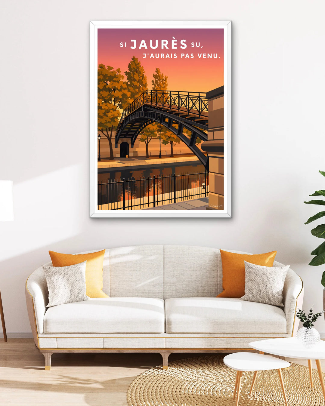 Affiche Paris - Jaurès