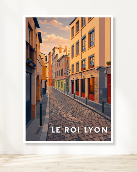 Affiche Lyon - Le Roi Lyon