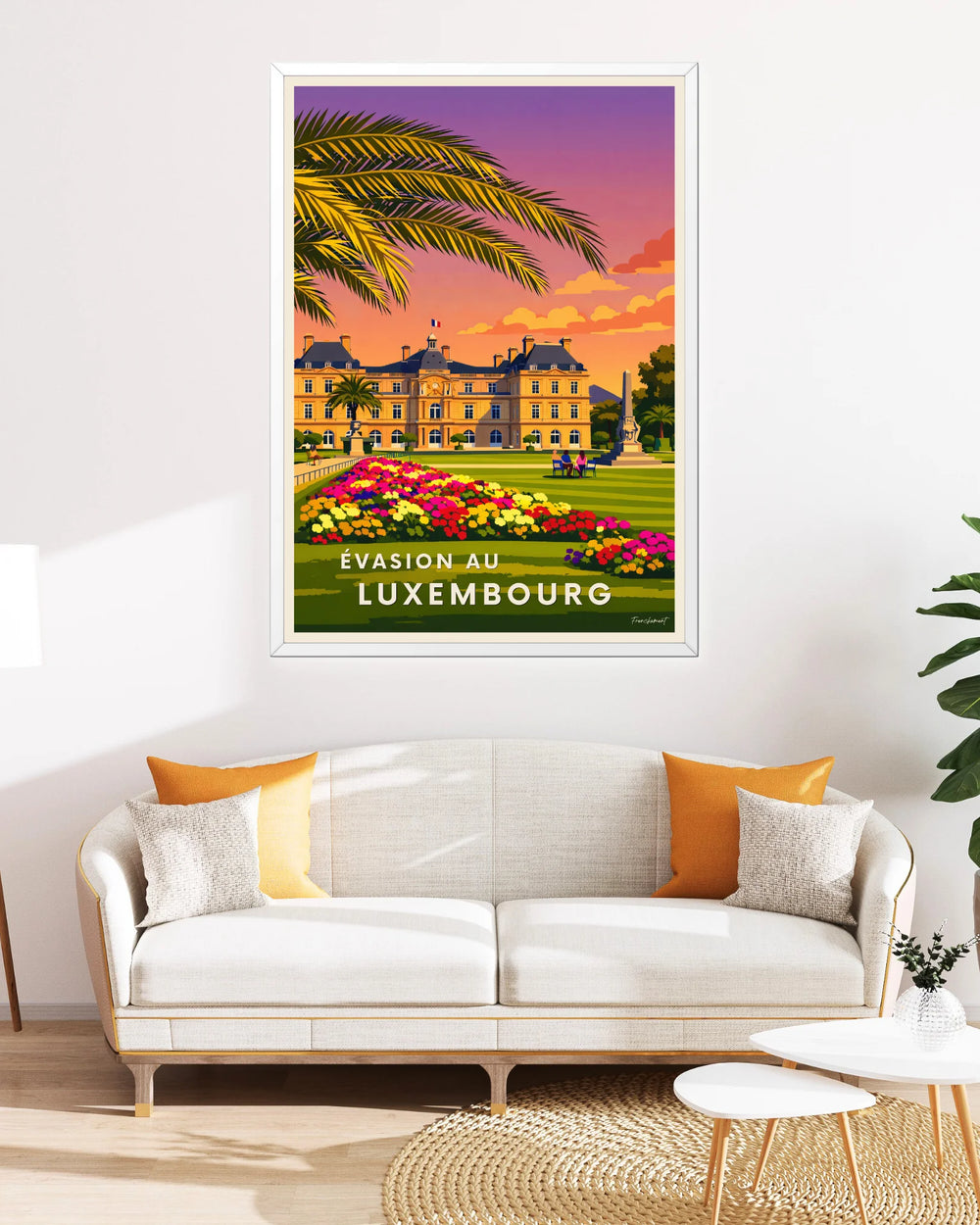 Affiche Paris - Évasion au Luxembourg
