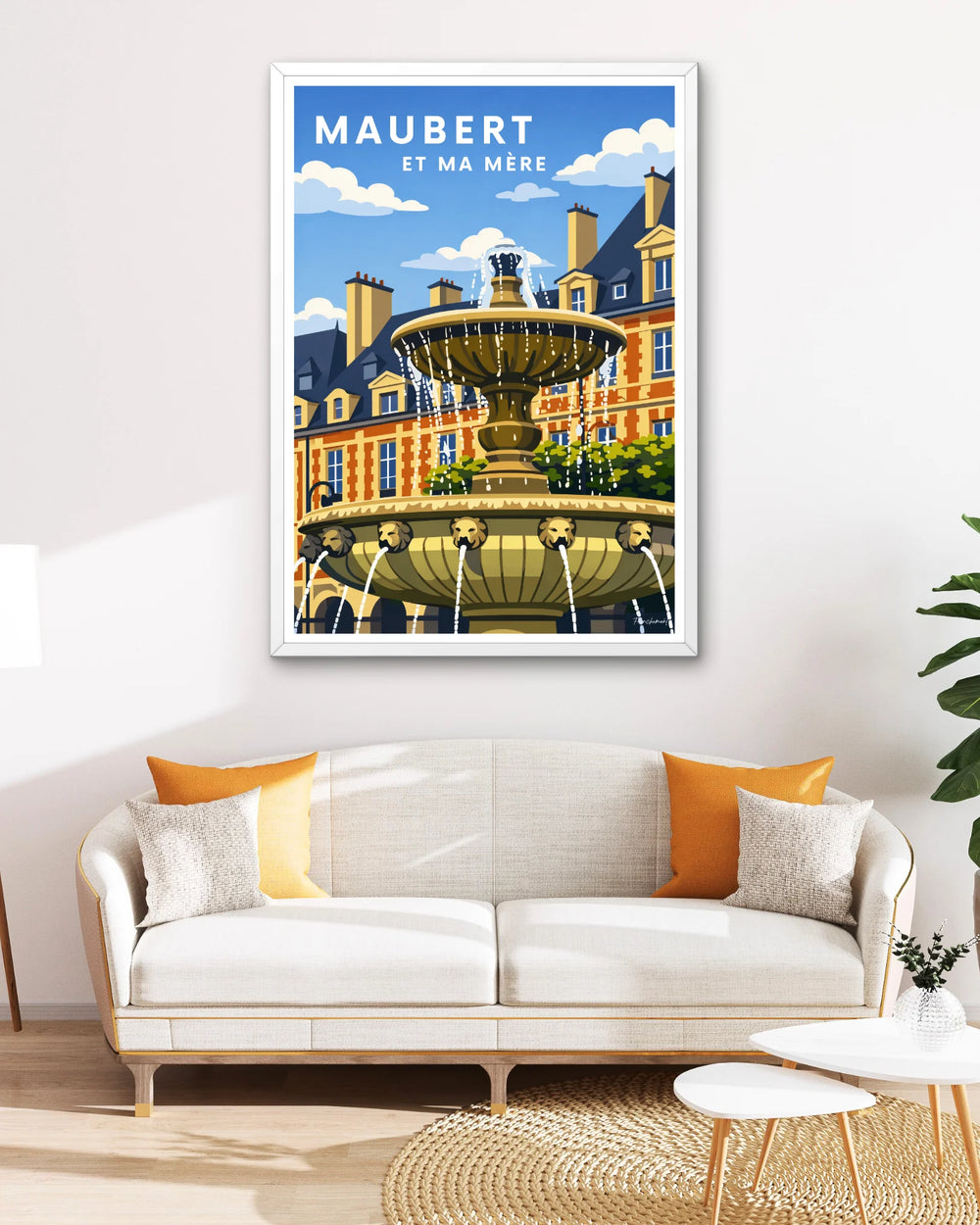 Affiche Paris - Maubert et ma mère