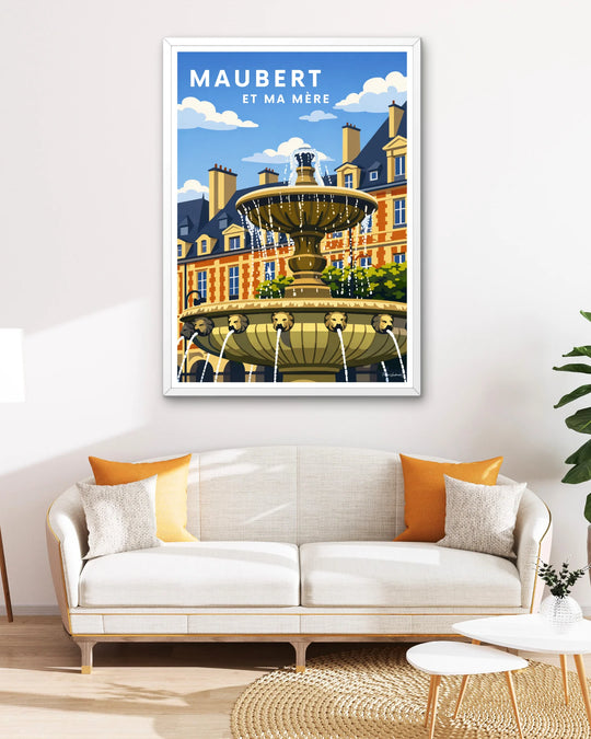 Affiche Paris - Maubert et ma mère