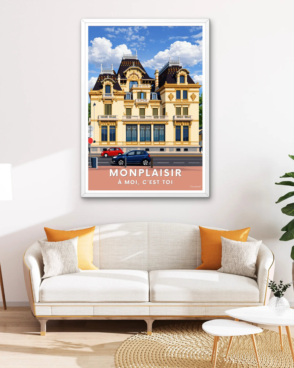 Affiche Lyon - Monplaisir à moi, c'est toi
