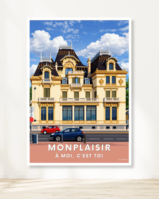 Affiche Lyon - Monplaisir à moi, c'est toi