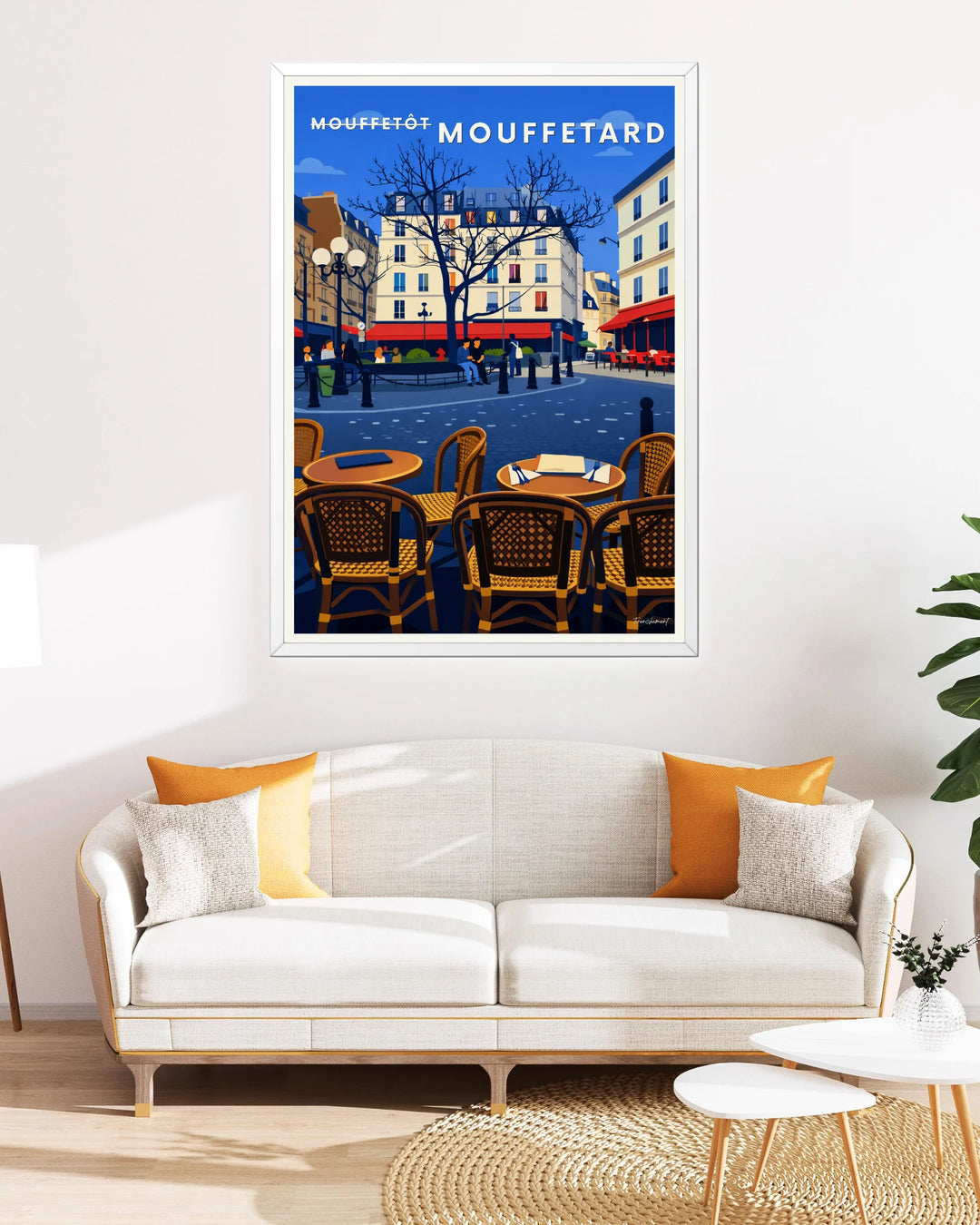 Affiche Paris - Mouffetard