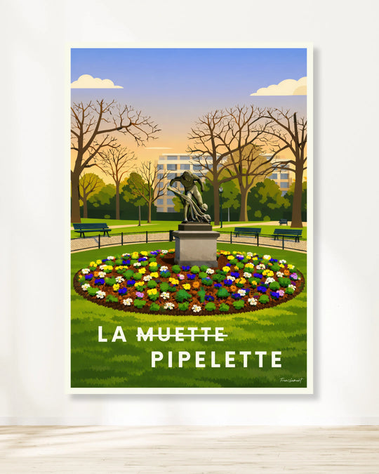 Affiche Paris - La Muette