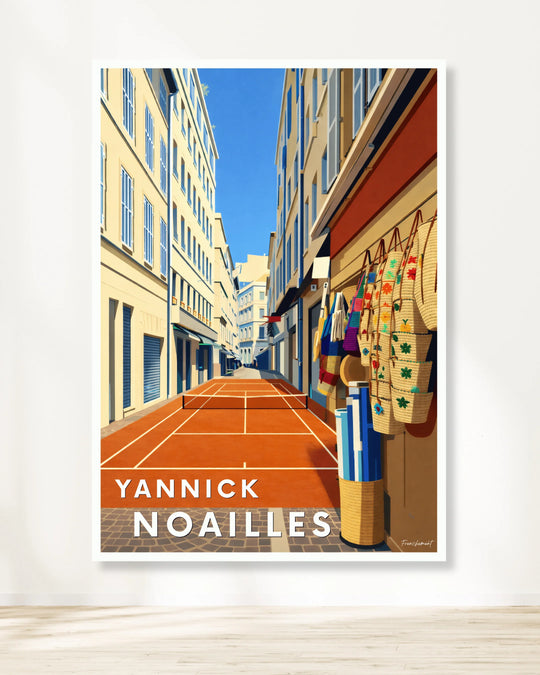 Affiche Marseille - Yannick Noailles