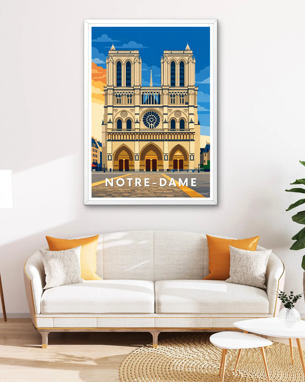 Affiche Paris - Notre-Dame