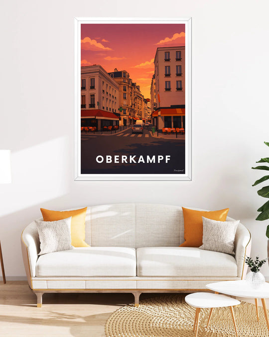 Affiche Paris - Oberkampf