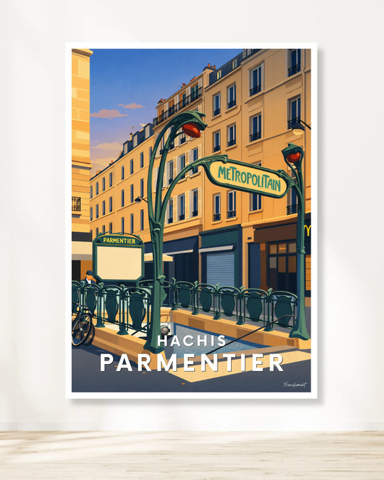 Affiche Paris - Hachis Parmentier