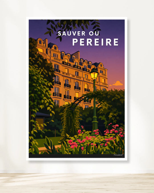 Affiche Paris - Sauver ou Pereire
