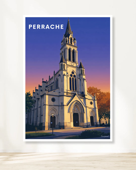 Affiche Lyon - Perrache