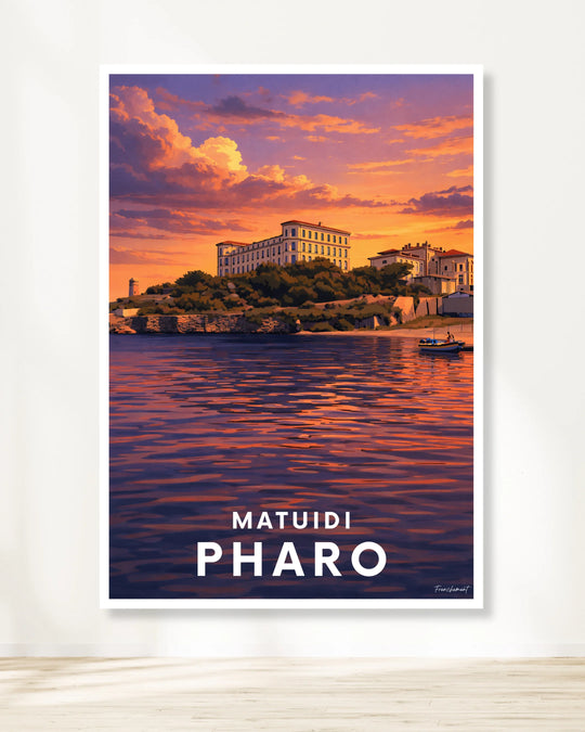 Affiche Marseille - Matuidi Pharo