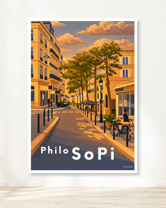 Affiche Paris - PhiloSoPi