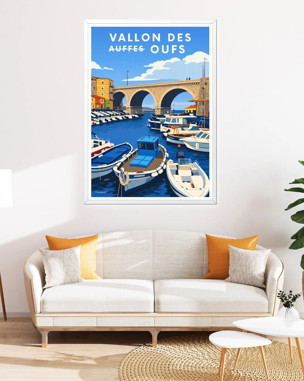 Affiche Marseille - Vallon des Oufs