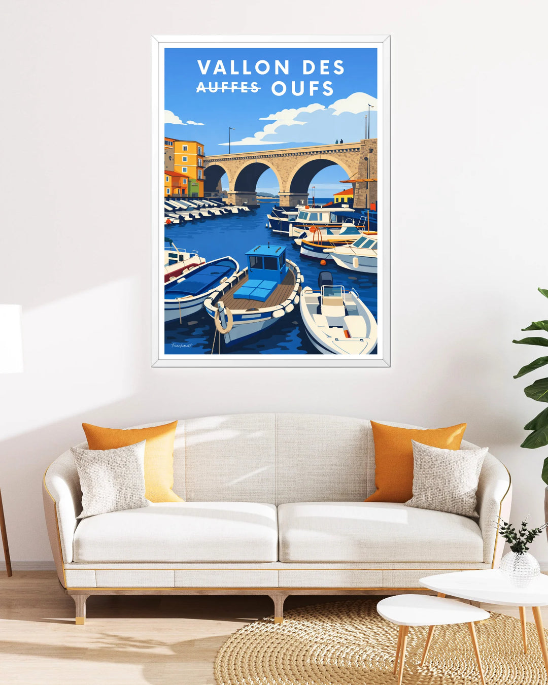 Affiche Marseille - Vallon des Oufs