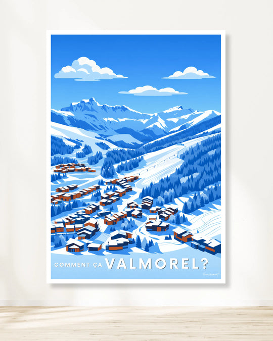 Affiche Valmorel - Comment ça va le moral ?