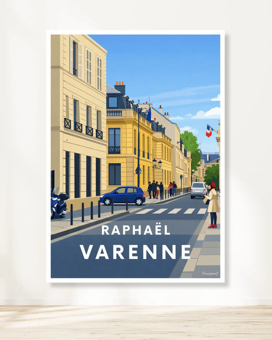 Affiche Paris - Raphaël Varenne