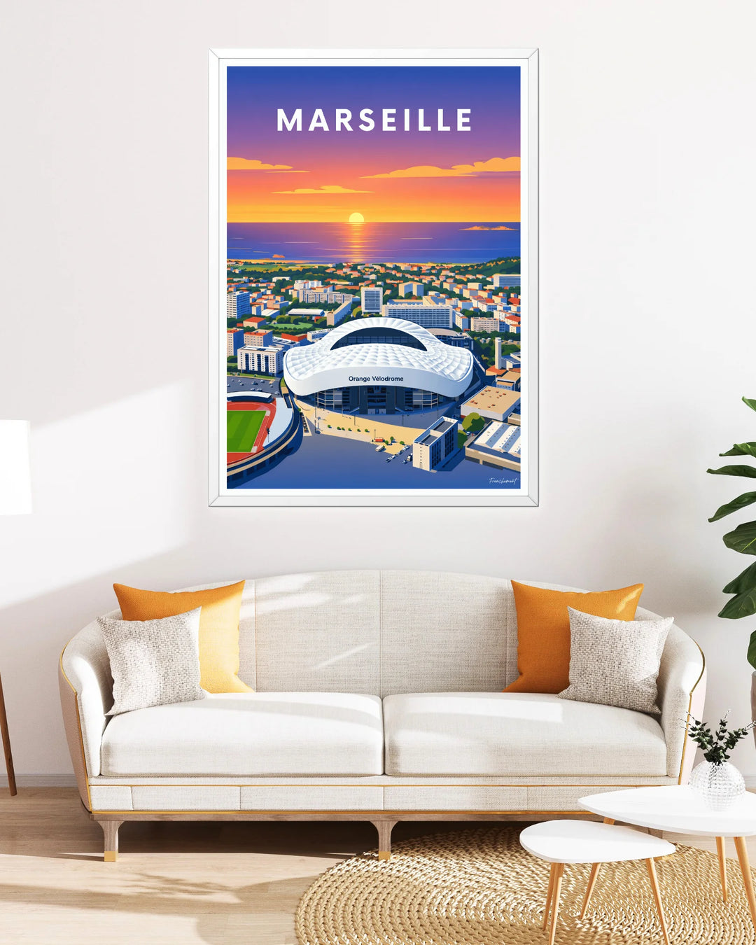 Affiche Marseille - Stade Vélodrome