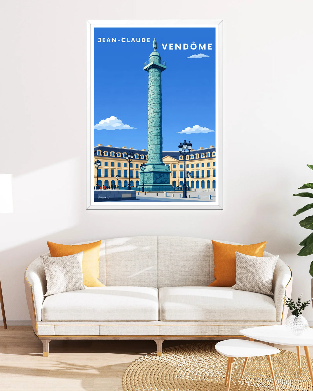 Affiche Paris - Jean-Claude Vendôme