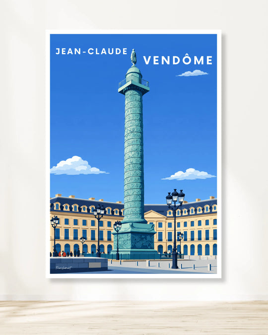 Affiche Paris - Jean-Claude Vendôme
