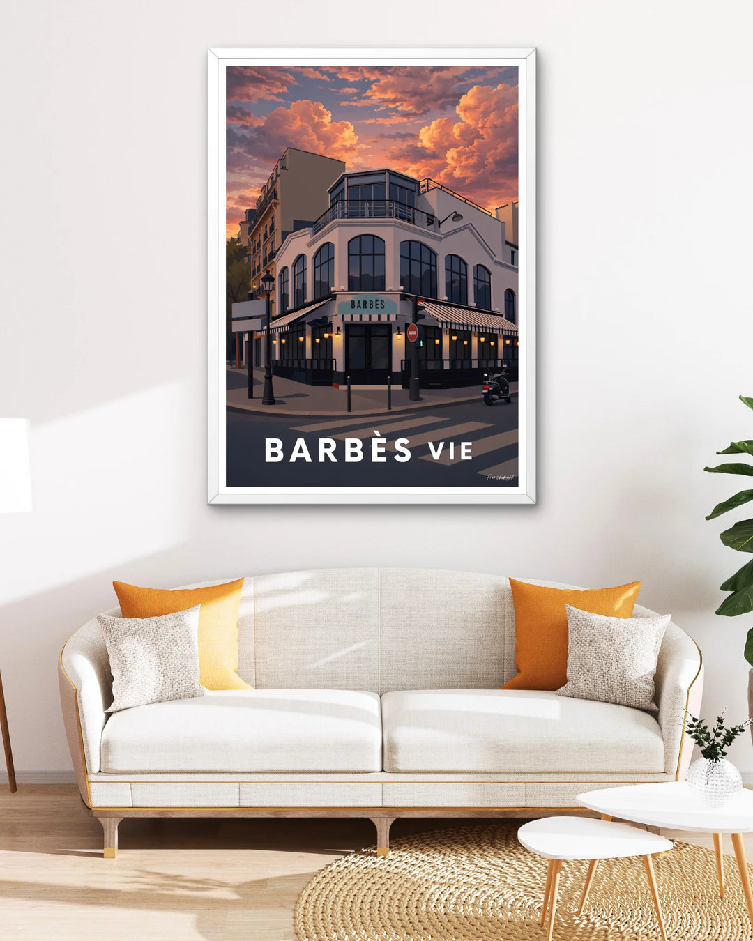 Affiche Paris - Barbès Vie 🖖