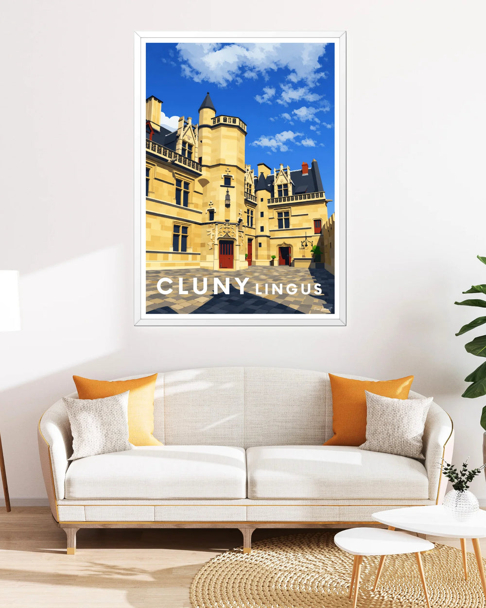Affiche Paris - Cluny Lingus