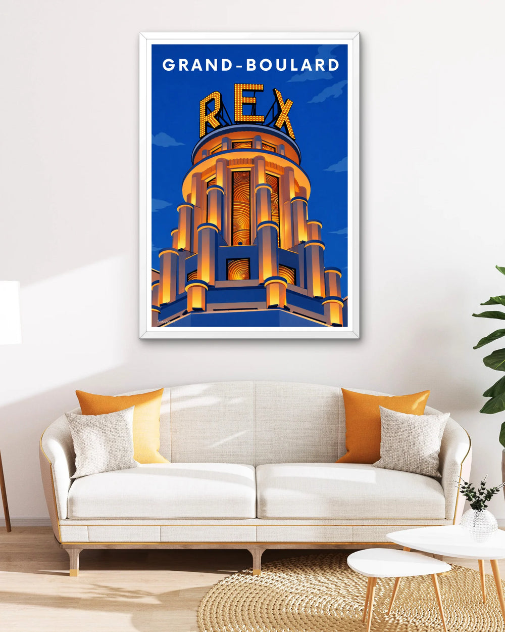 Affiche Paris - Grand-Boulard