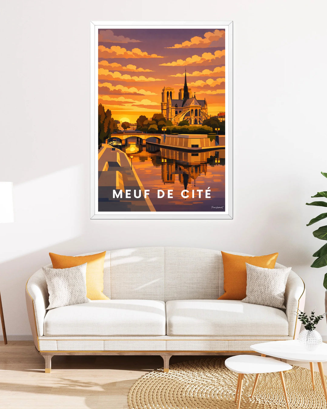 Affiche Paris - Meuf de cité